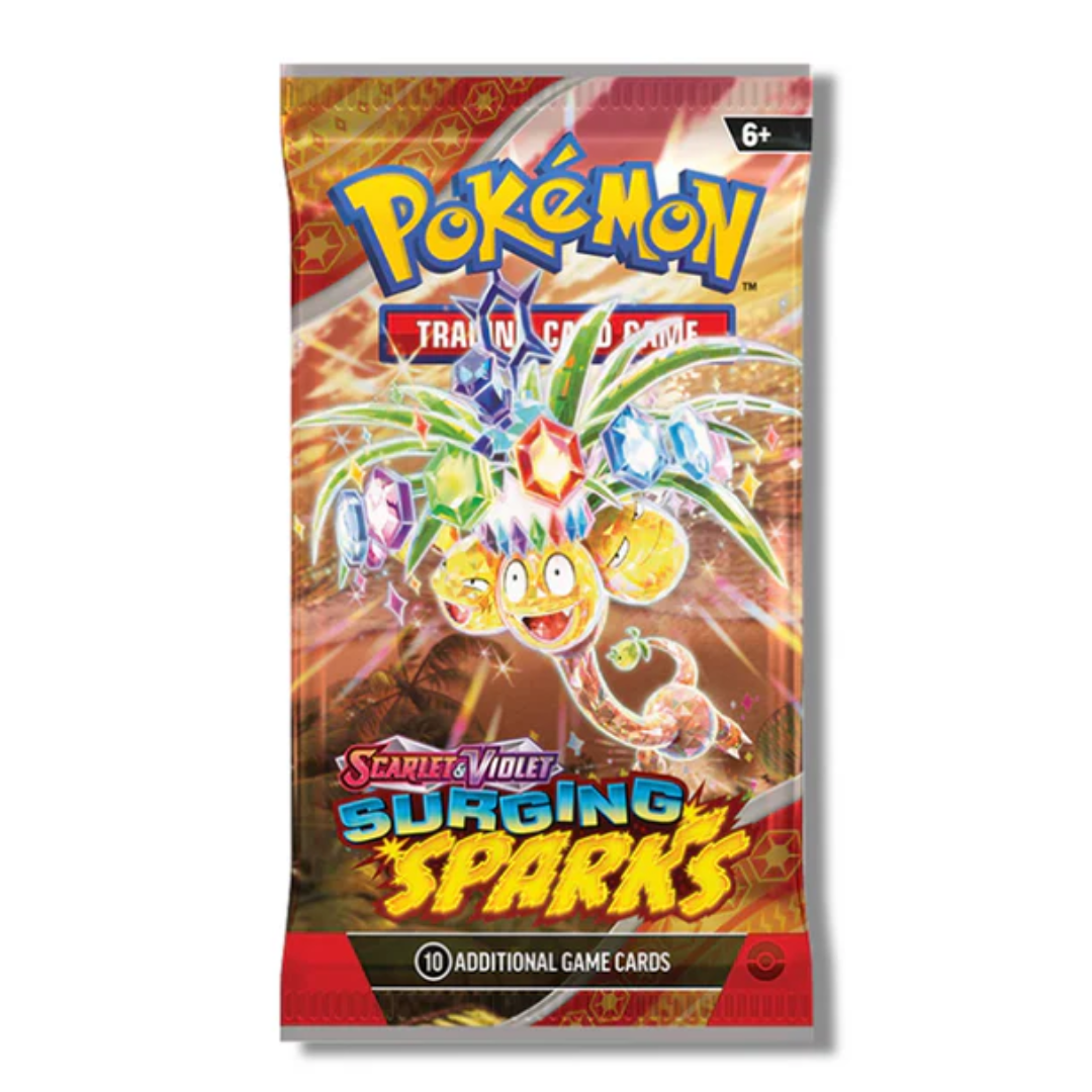 Pokemon English TCG -Scarlet & Violet - Surging Sparks SV08 Booster Bo Pokemon English TCG -Scarlet & Violet - Surging Sparks SV08 Booster Bo