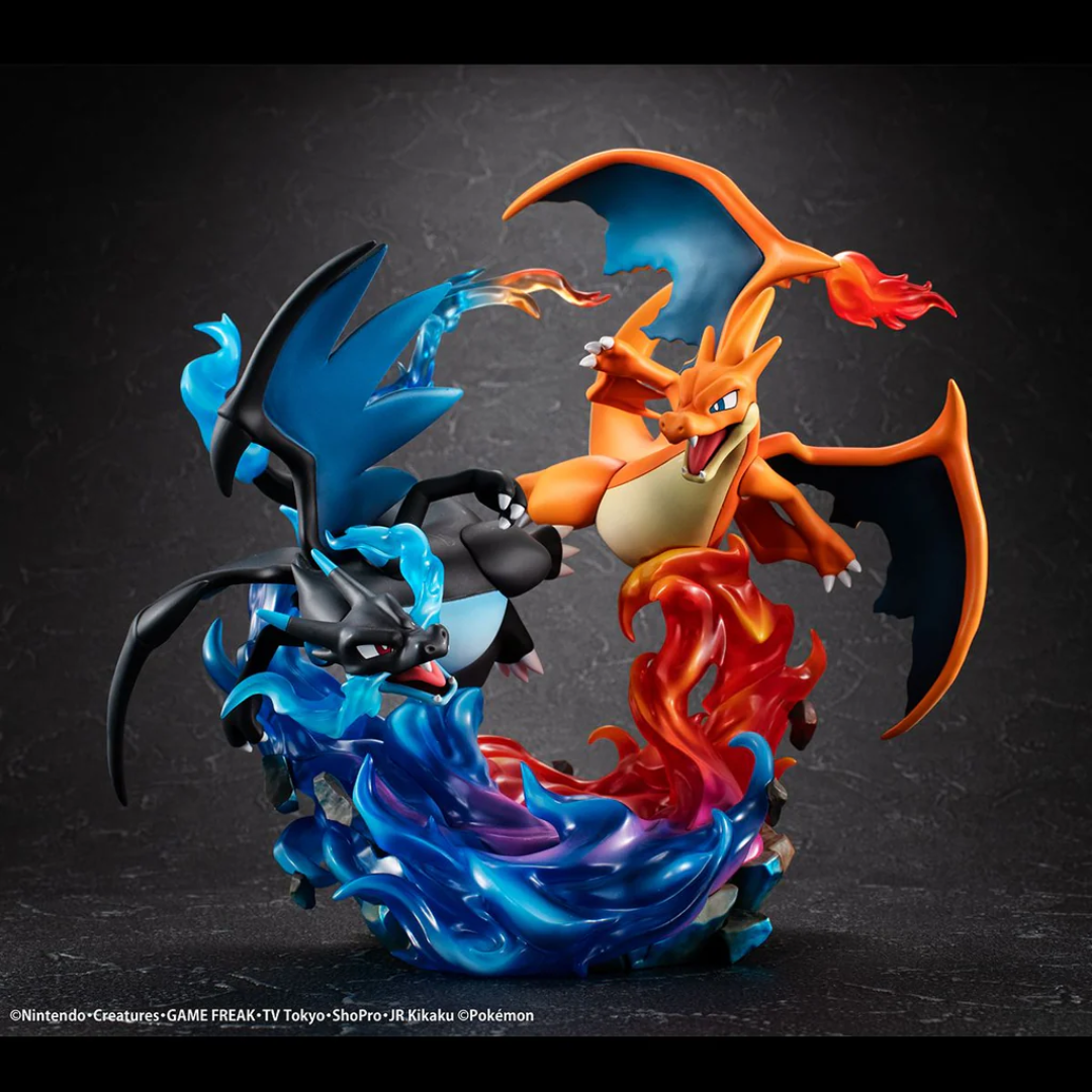 Pokemon - G.E.M. EX Series - Mega Charizard X & Mega Charizard Y [PRE-ORDER] (RELEASE JUL26)