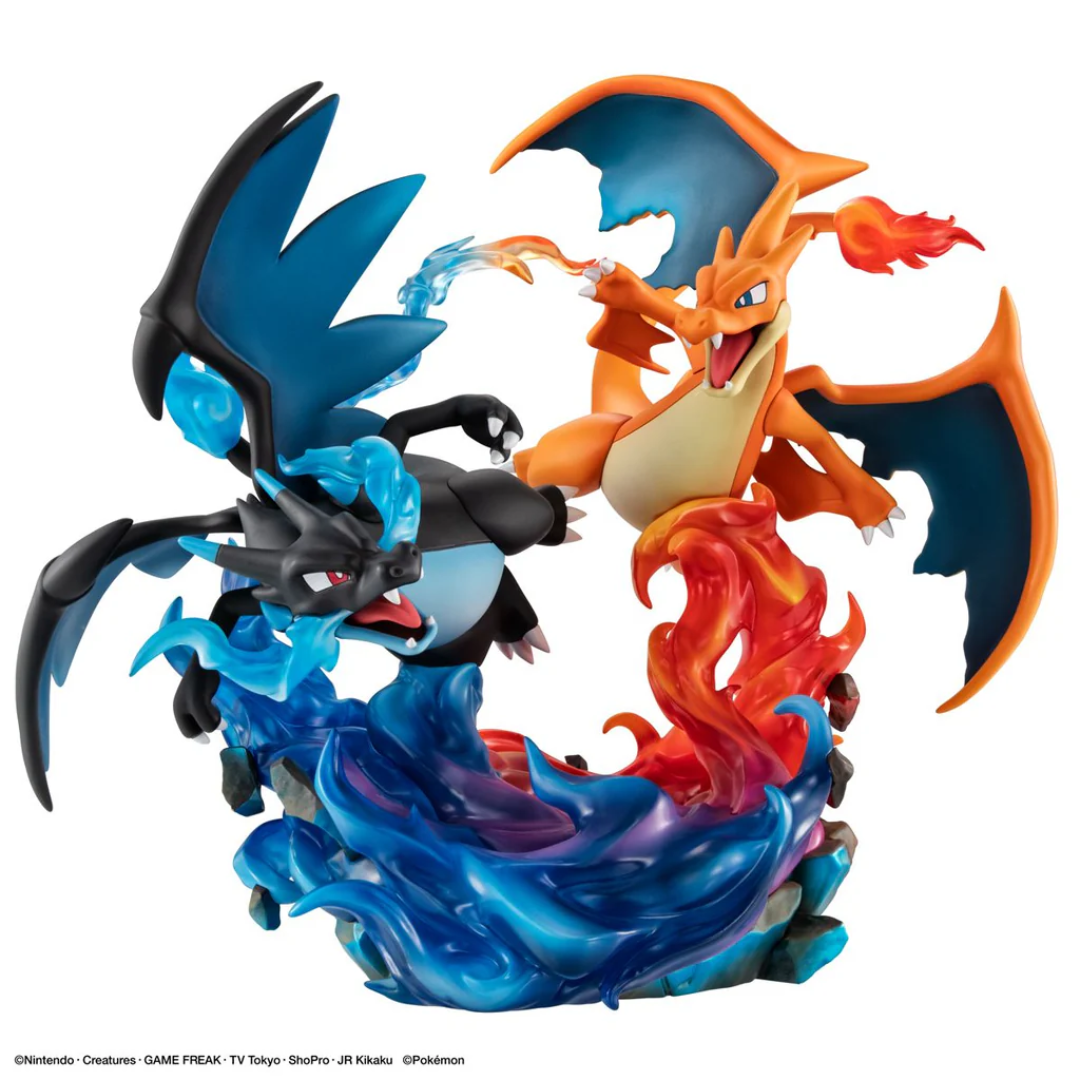 Pokemon - G.E.M. EX Series - Mega Charizard X & Mega Charizard Y [PRE-ORDER] (RELEASE JUL26)