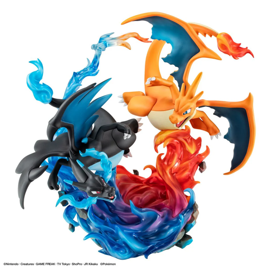 Pokemon - G.E.M. EX Series - Mega Charizard X & Mega Charizard Y [PRE-ORDER] (RELEASE JUL26)