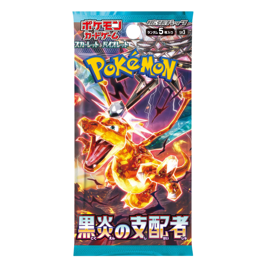 Pokemon Japanese TCG - SV3 Ruler of Black Flame booster box (JP) Pokemon Japanese TCG - SV3 Ruler of Black Flame booster box (JP)