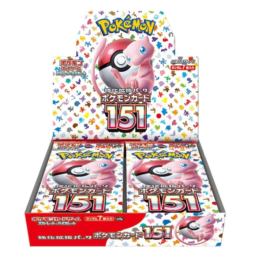 Pokemon Japanese TCG - Scarlet & Violet Pokemon 151 SV2A (JP) Pokemon Japanese TCG - Scarlet & Violet Pokemon 151 SV2A (JP)