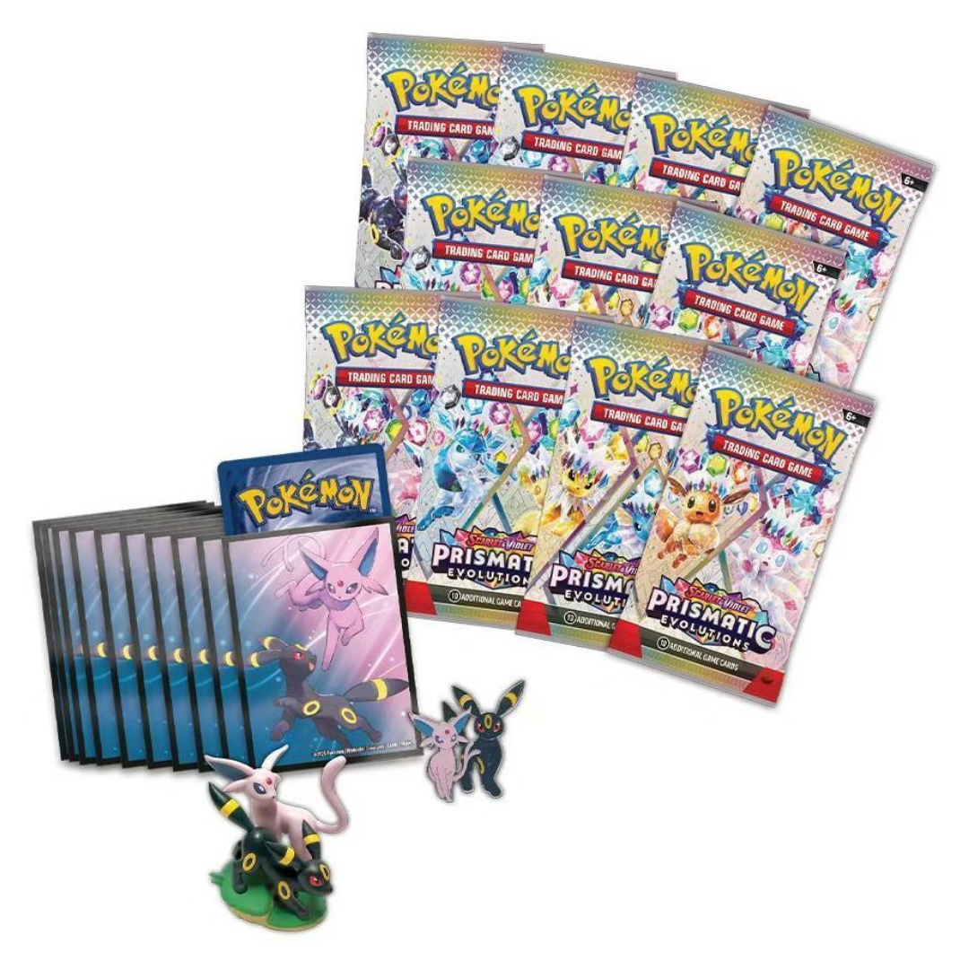 Pokemon - Pokemon TCG - SV8.5 Prismatic Evolution Premium Figure Colle Pokemon - Pokemon TCG - SV8.5 Prismatic Evolution Premium Figure Colle