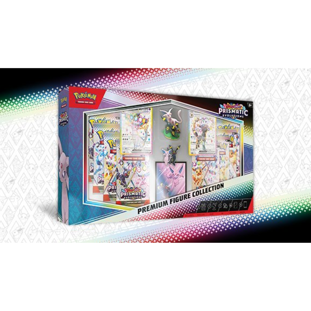 Pokemon - Pokemon TCG - SV8.5 Prismatic Evolution Premium Figure Colle Pokemon - Pokemon TCG - SV8.5 Prismatic Evolution Premium Figure Colle