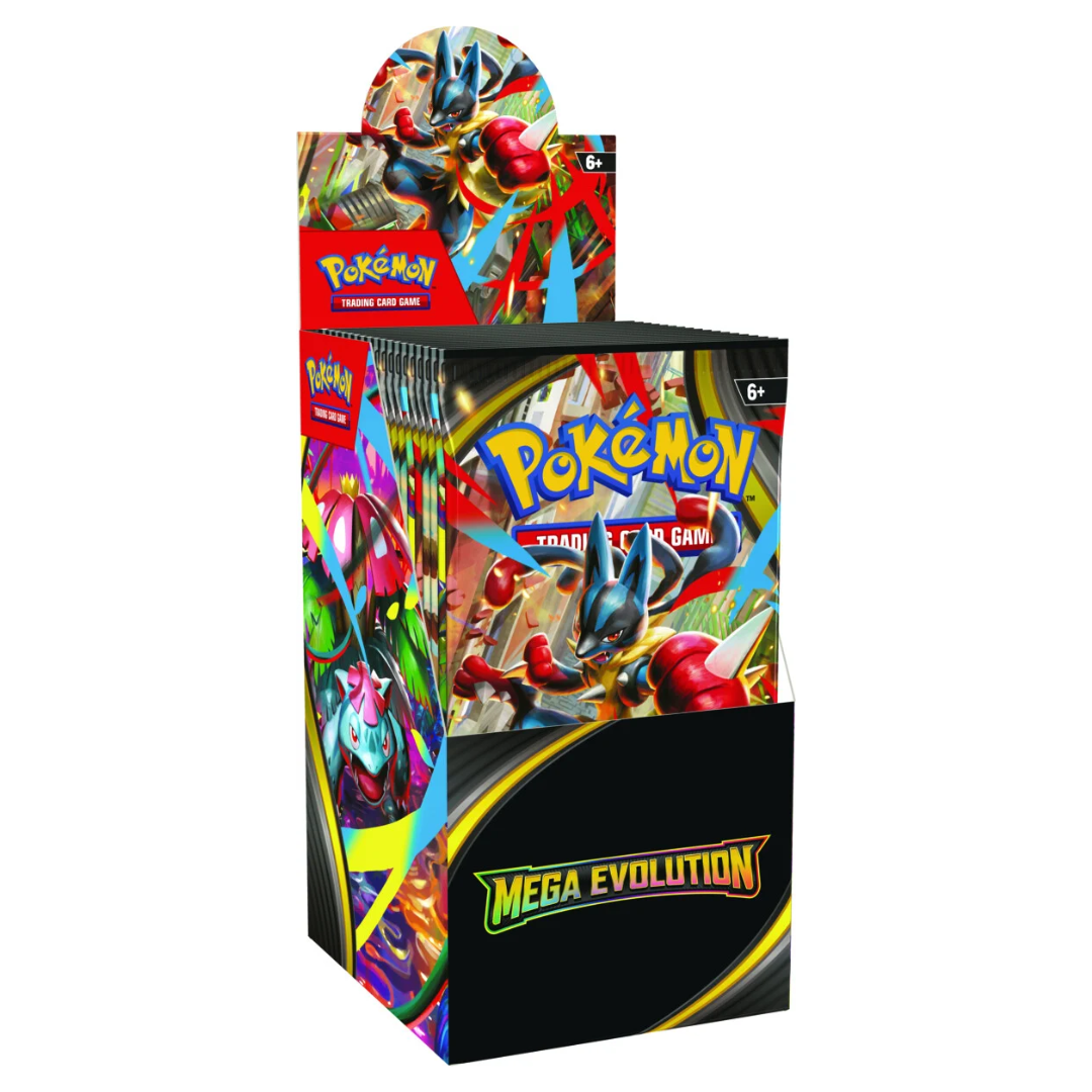 Pokemon - Pokemon TCG - ME01 Mega Evolution Booster Box (18 Packs) [IN Pokemon - Pokemon TCG - ME01 Mega Evolution Booster Box (18 Packs) [IN