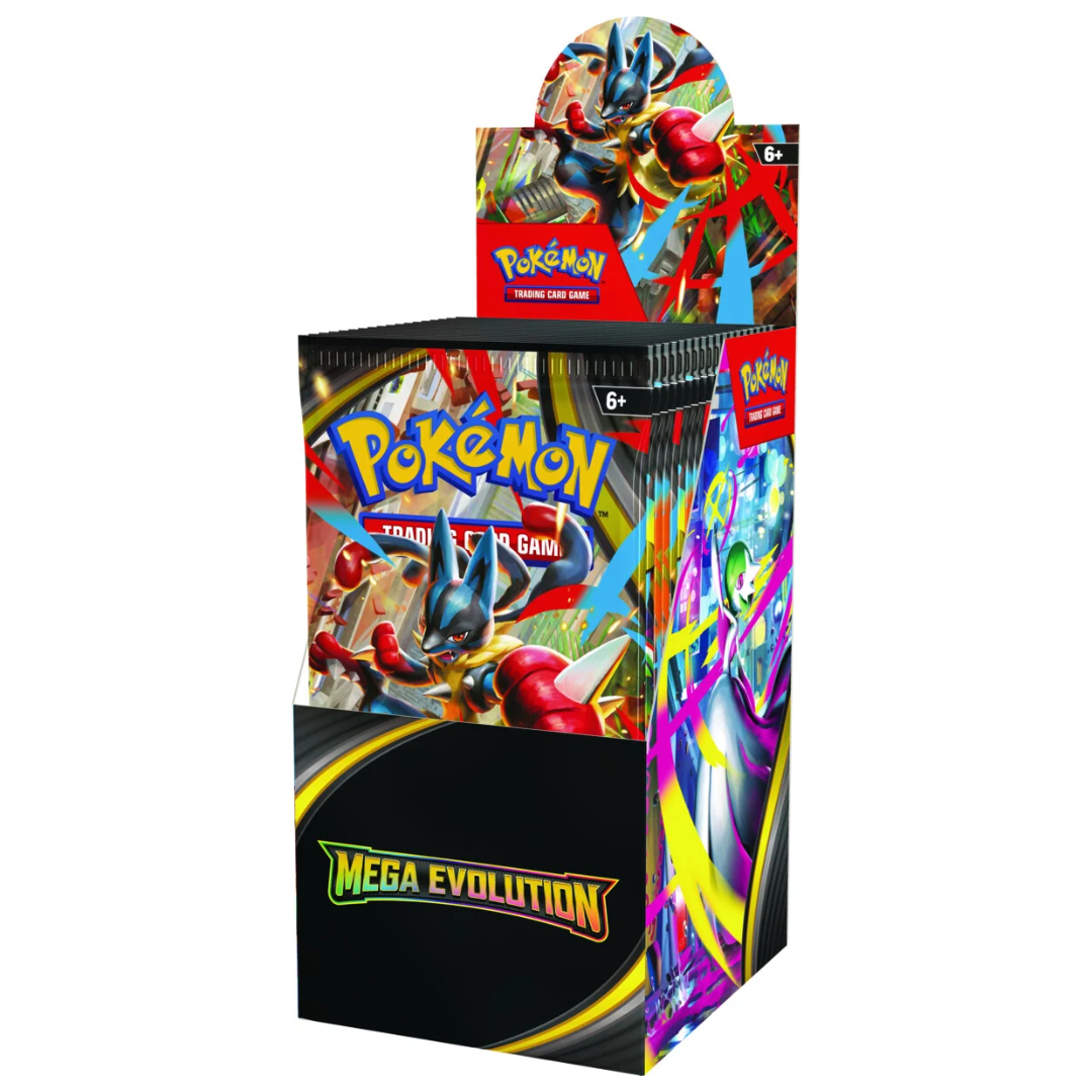 Pokemon - Pokemon TCG - ME01 Mega Evolution Booster Box (18 Packs) [IN Pokemon - Pokemon TCG - ME01 Mega Evolution Booster Box (18 Packs) [IN