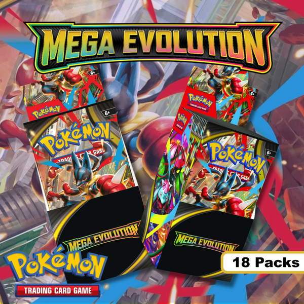 mega evolution half booster box Pokemon Mega Evolution Phantasmal Flames Half Booster Box – The Connect main image 0