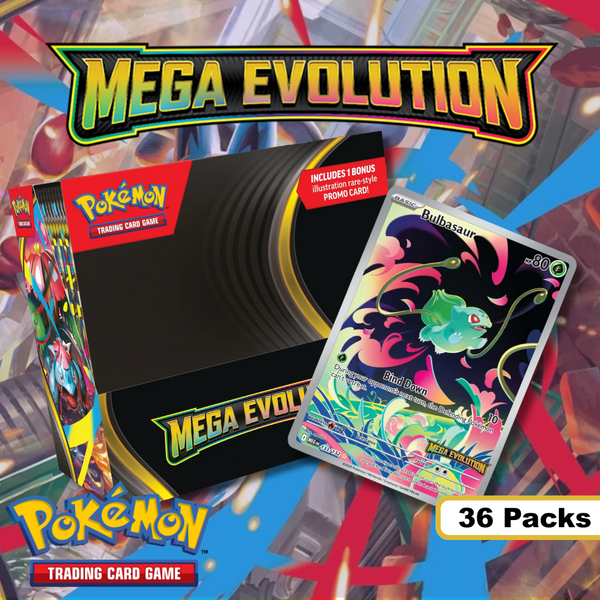 Pokemon - Pokemon TCG - ME01 Mega Evolution Enhanced Booster Box (36 P Pokemon - Pokemon TCG - ME01 Mega Evolution Enhanced Booster Box (36 P