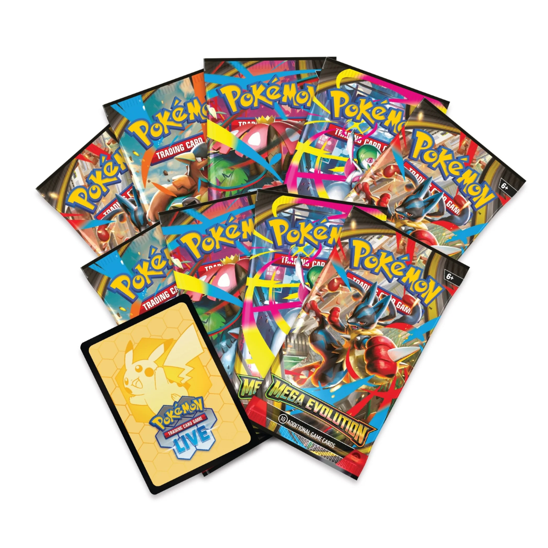 Pokemon - Pokemon TCG - ME01 Mega Evolution Elite Trainer Box - Lucario/Gardevoir [INSTOCK]