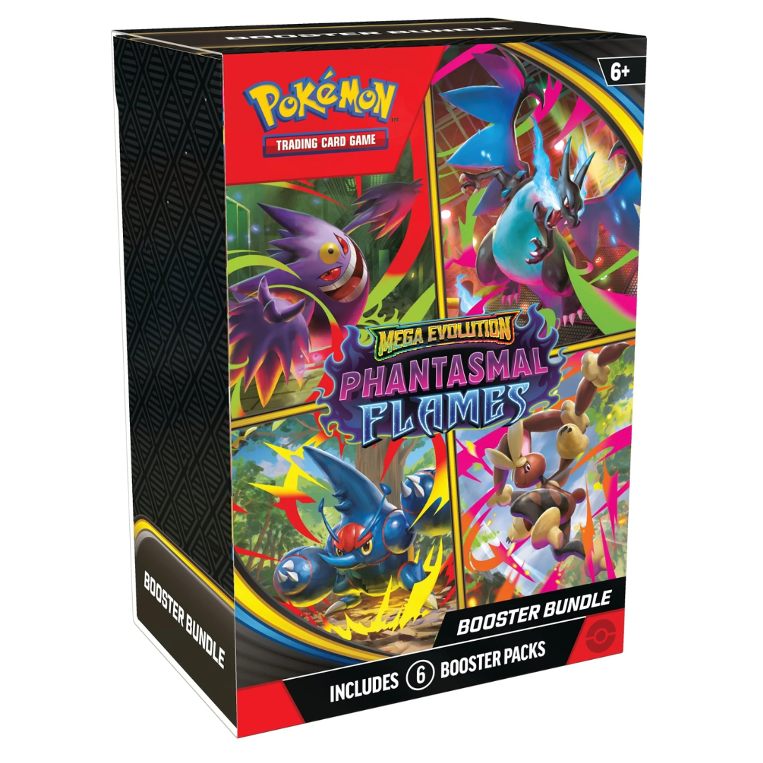 Pokemon - Pokemon TCG - ME02 Phantasmal Flames Booster Bundle (6 Packs) [INSTOCK]