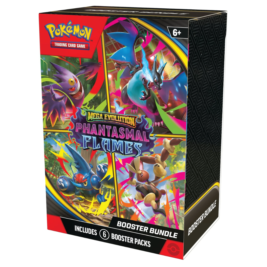 Pokemon - Pokemon TCG - ME02 Phantasmal Flames Booster Bundle (6 Packs) [INSTOCK]
