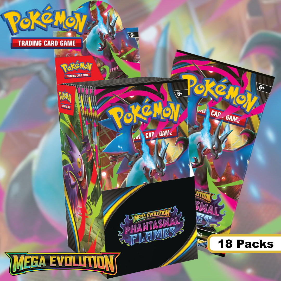 Pokemon - Pokemon TCG - ME02 Phantasmal Flames Booster Box (18 Packs) [INSTOCK]