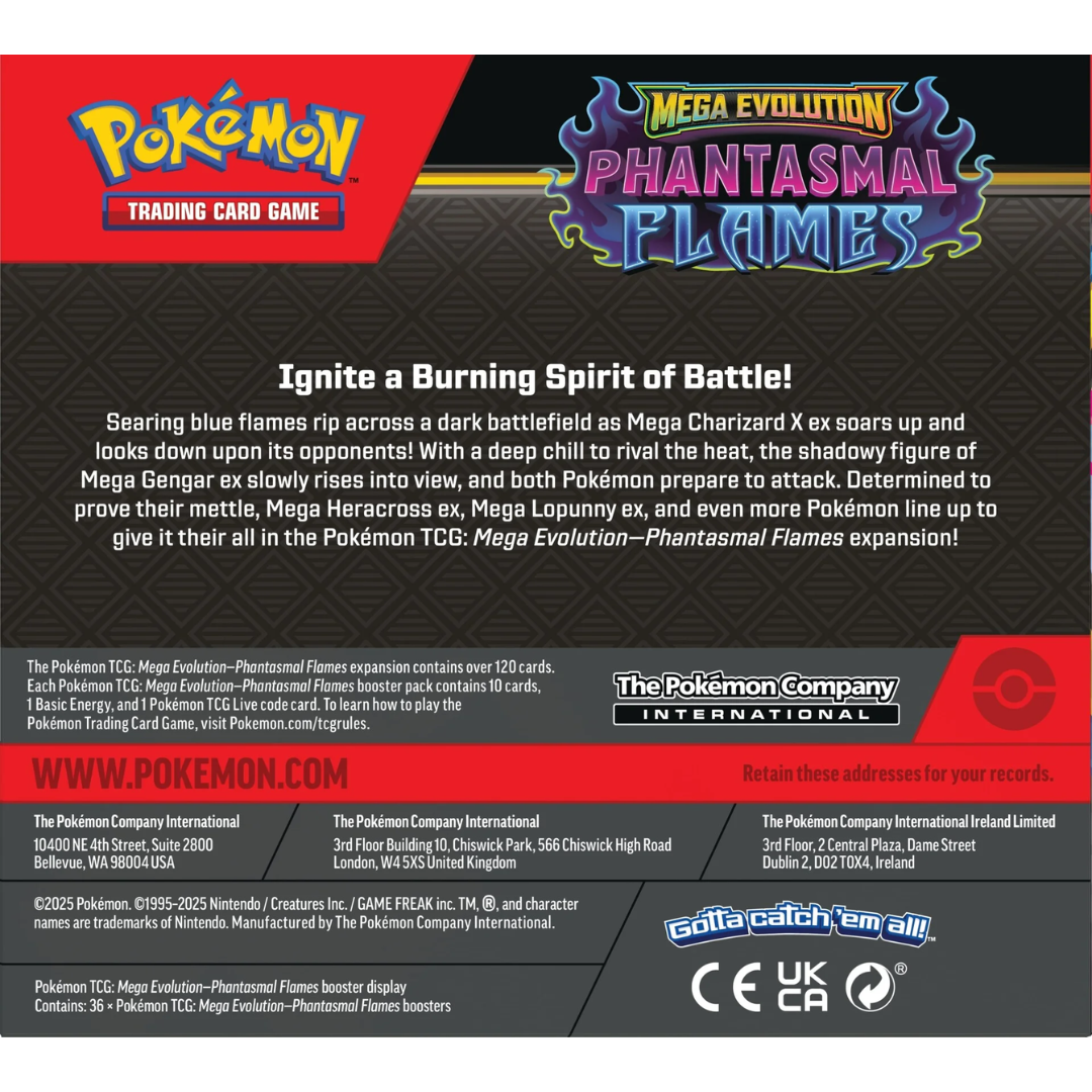 enhanced booster box phantasmal flames Pokemon - Pokemon TCG