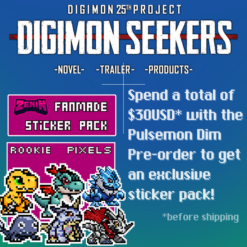 BE MEMORY - DIGIMON SEEKERS Pulsemon Dim 