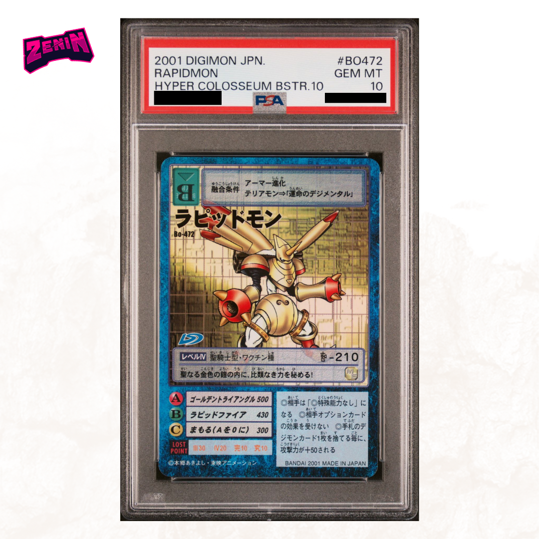 graded digimon cards Digimon Hyper Colosseum - Graded Card Slabs