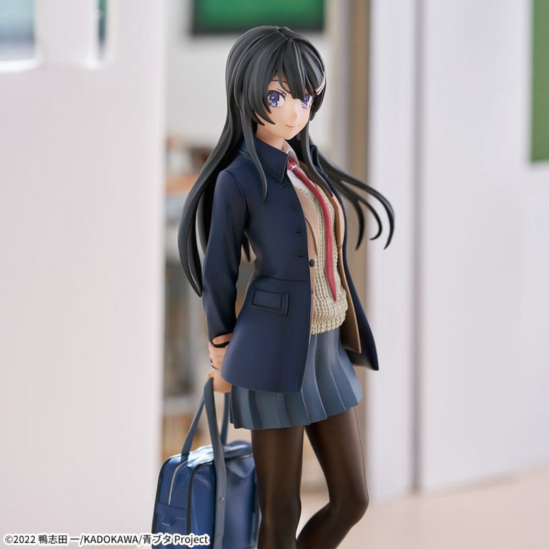 Rascal Does Not Dream of a Girl with a School Bag Luminasta Figure Mai Sakurajima