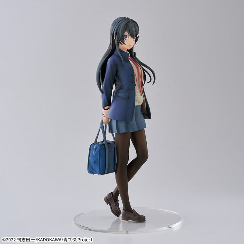 Rascal Does Not Dream of a Girl with a School Bag Luminasta Figure Mai Sakurajima