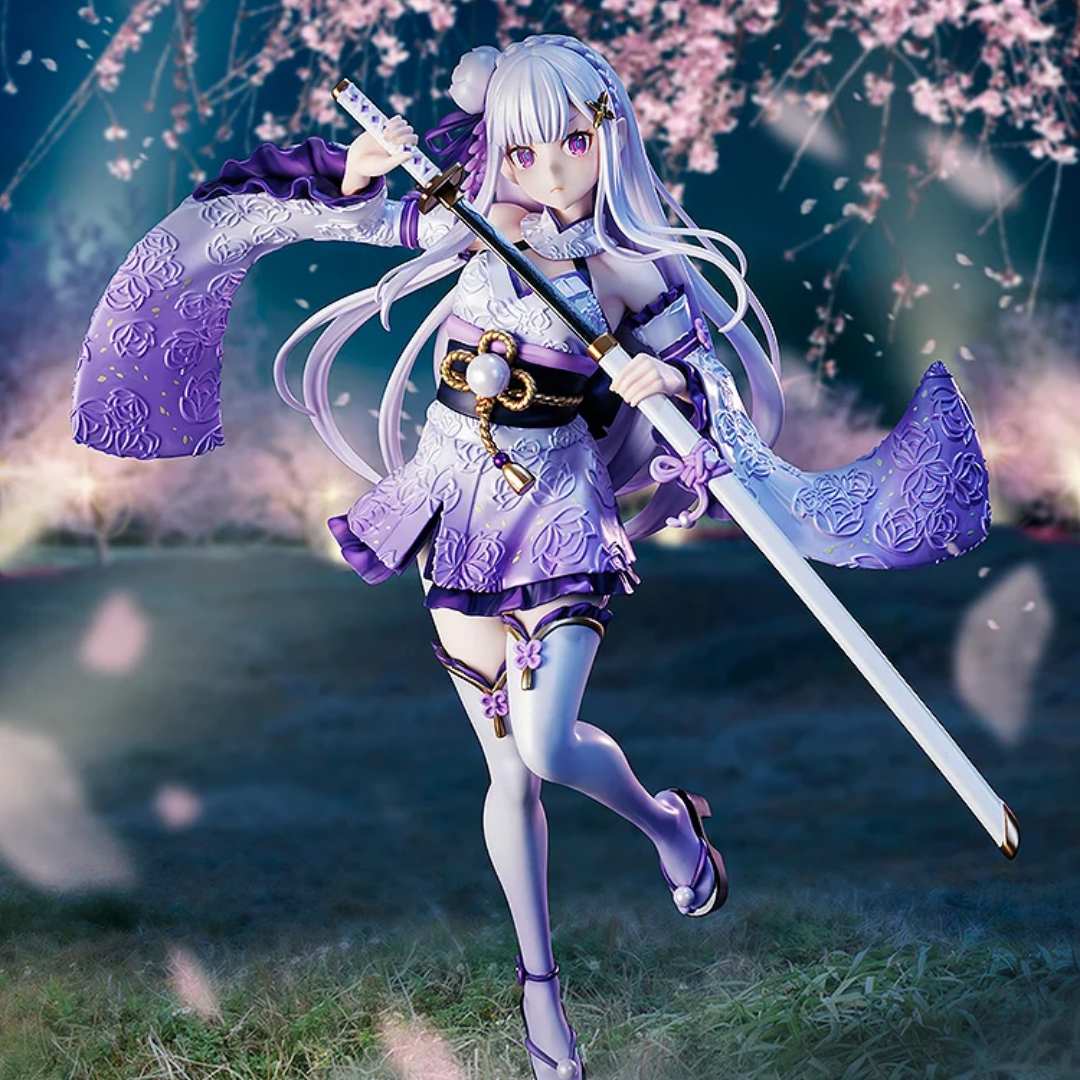 Re:ZERO Starting Life in Another World - KDcolle 1/7 Complete Figure - Emilia Combat Outfit ver. [PRE-ORDER] (RELEASE DEC25)