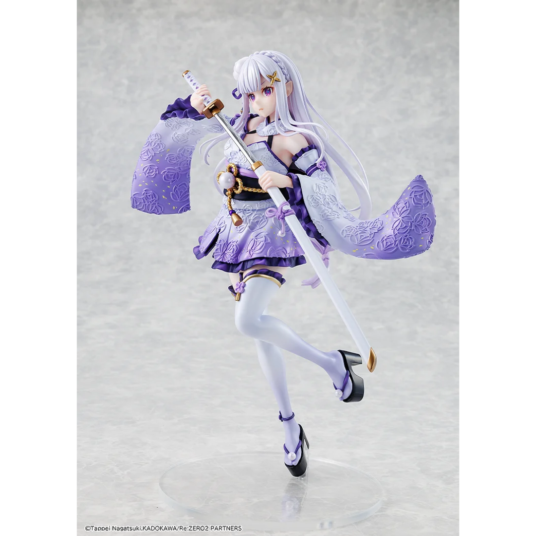 Re:ZERO Starting Life in Another World - KDcolle 1/7 Complete Figure - Emilia Combat Outfit ver. [PRE-ORDER] (RELEASE DEC25)
