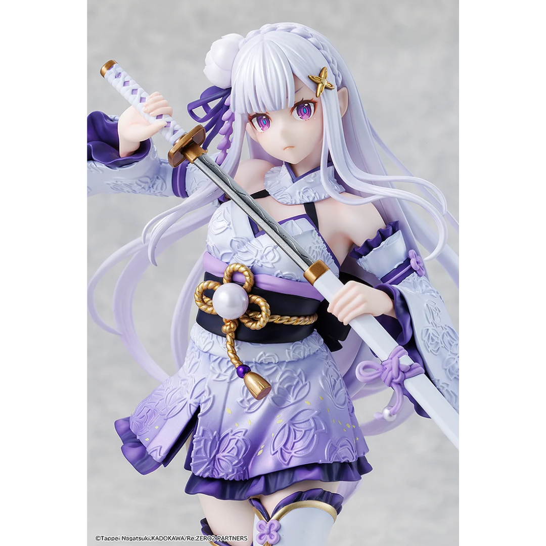 Re:ZERO Starting Life in Another World - KDcolle 1/7 Complete Figure - Emilia Combat Outfit ver. [PRE-ORDER] (RELEASE DEC25)