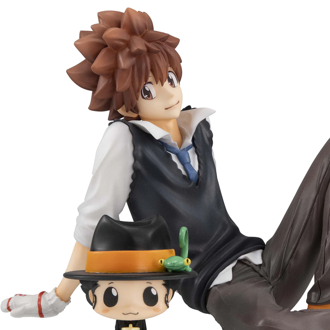 Reborn! - G.E.M. Series - Palm Size Tsuna-kun & Reborn  [PRE-ORDER] (RELEASE MAY26)