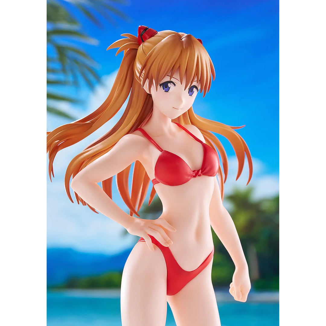 Rebuild of Evangelion - POP UP PARADE BEACH QUEENS - Asuka Shikinami Langley (Bikini Style) L Size [PRE-ORDER] (RELEASE JAN27)