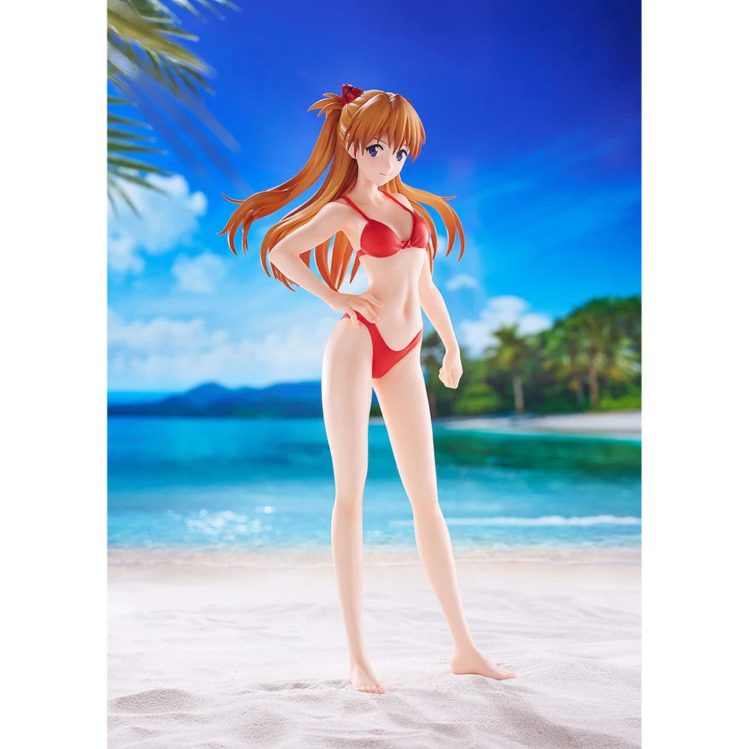 Rebuild of Evangelion - POP UP PARADE BEACH QUEENS - Asuka Shikinami Langley (Bikini Style) L Size [PRE-ORDER] (RELEASE JAN27)