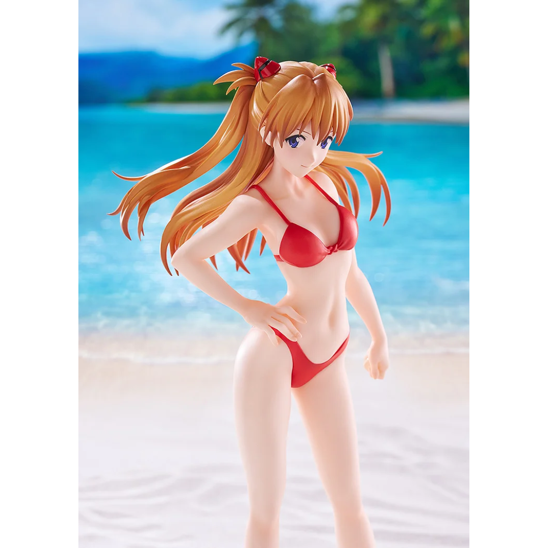 Rebuild of Evangelion - POP UP PARADE BEACH QUEENS - Asuka Shikinami Langley (Bikini Style) L Size [PRE-ORDER] (RELEASE JAN27)