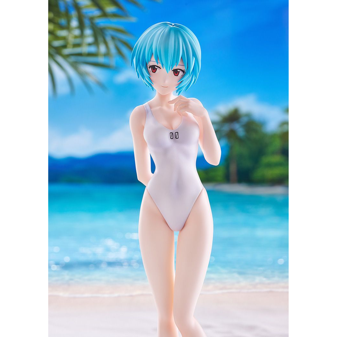 Rebuild of Evangelion - POP UP PARADE BEACH QUEENS - Rei Ayanami (One-Piece Style) L Size [PRE-ORDER] (RELEASE JAN27)