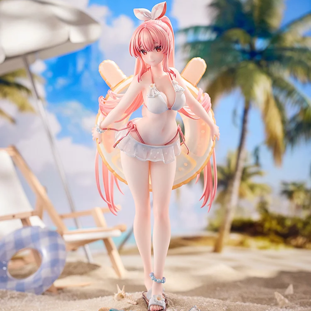 Rosuuri Original Character - Solarain 1/7 Complete Figure - White Rabbit Rosu: Swimsuit Ver.  [PRE-ORDER] (RELEASE OCT26)