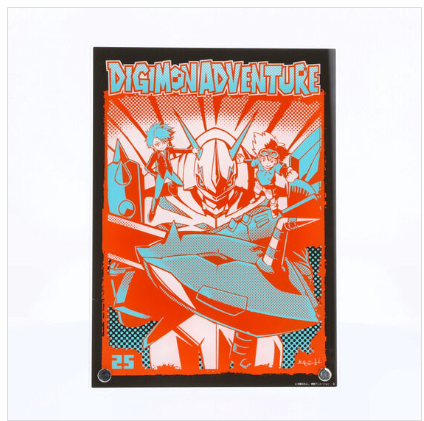 Digimon - Digimon Adventure 25th Anniversary - Acrylic Board by Kenji Watanabe [INSTOCK]