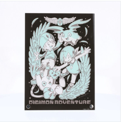 Digimon - Digimon Adventure 25th Anniversary - Acrylic Board by Kenji Watanabe [INSTOCK]