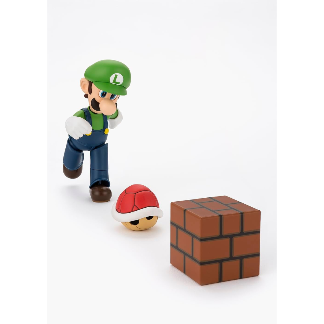 Super Mario - S.H.Figuarts - Luigi [PRE-ORDER] (RELEASE FEB26)