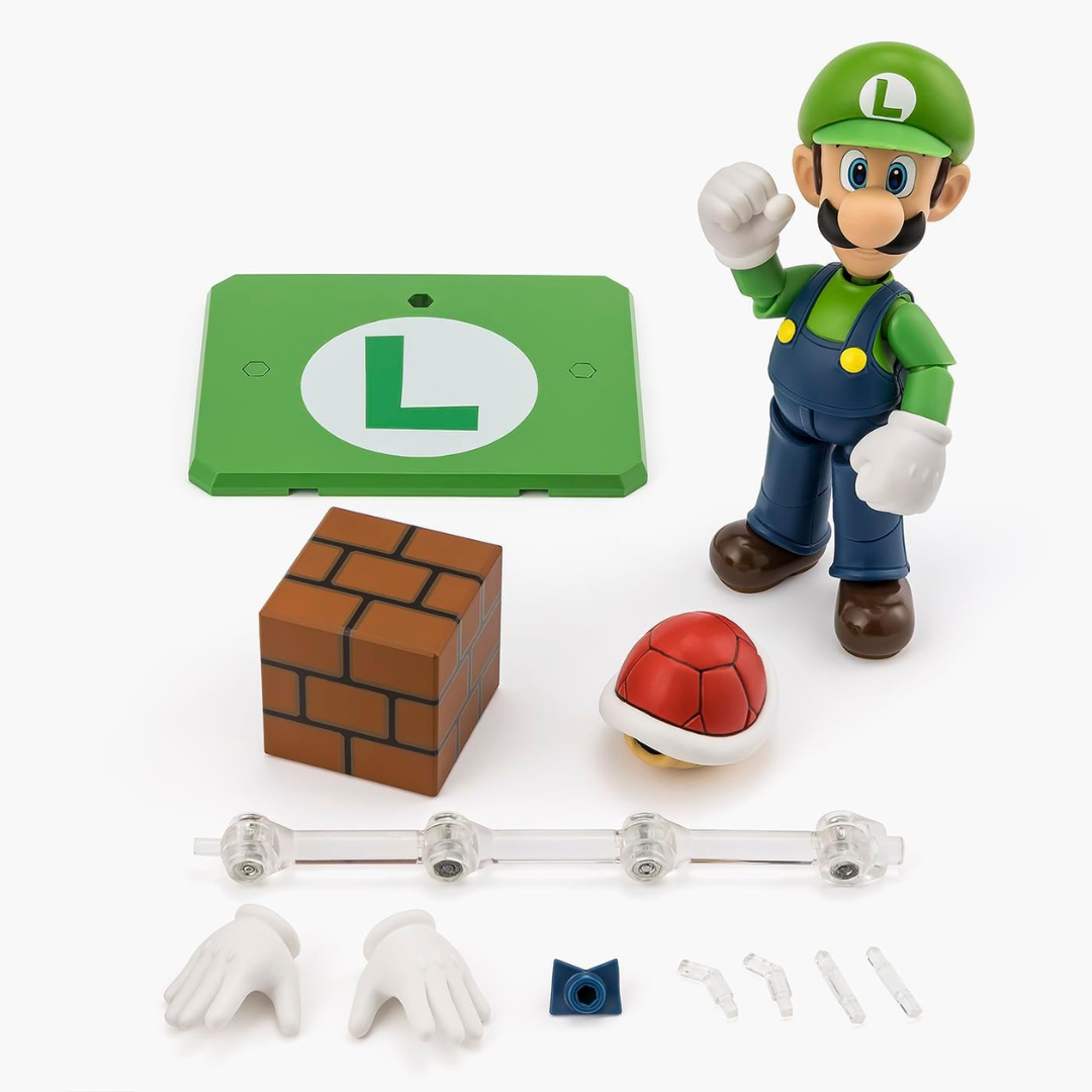 Super Mario - S.H.Figuarts - Luigi [PRE-ORDER] (RELEASE FEB26)