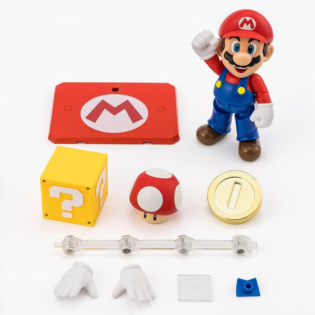 Super Mario - S.H.Figuarts - Mario [PRE-ORDER] (RELEASE FEB26)