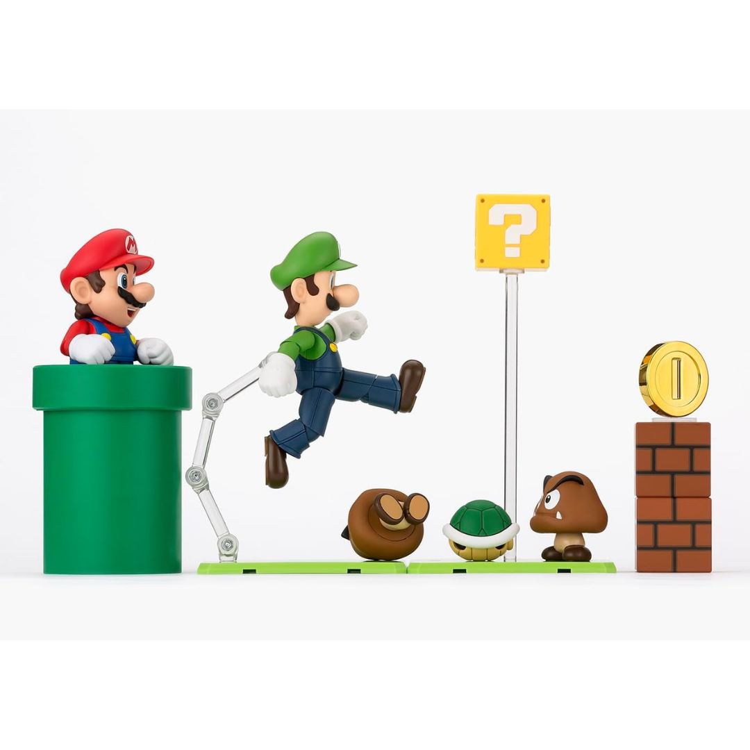 Super Mario - S.H.Figuarts - Super Mario Brothers Playset [PRE-ORDER] (RELEASE FEB26)