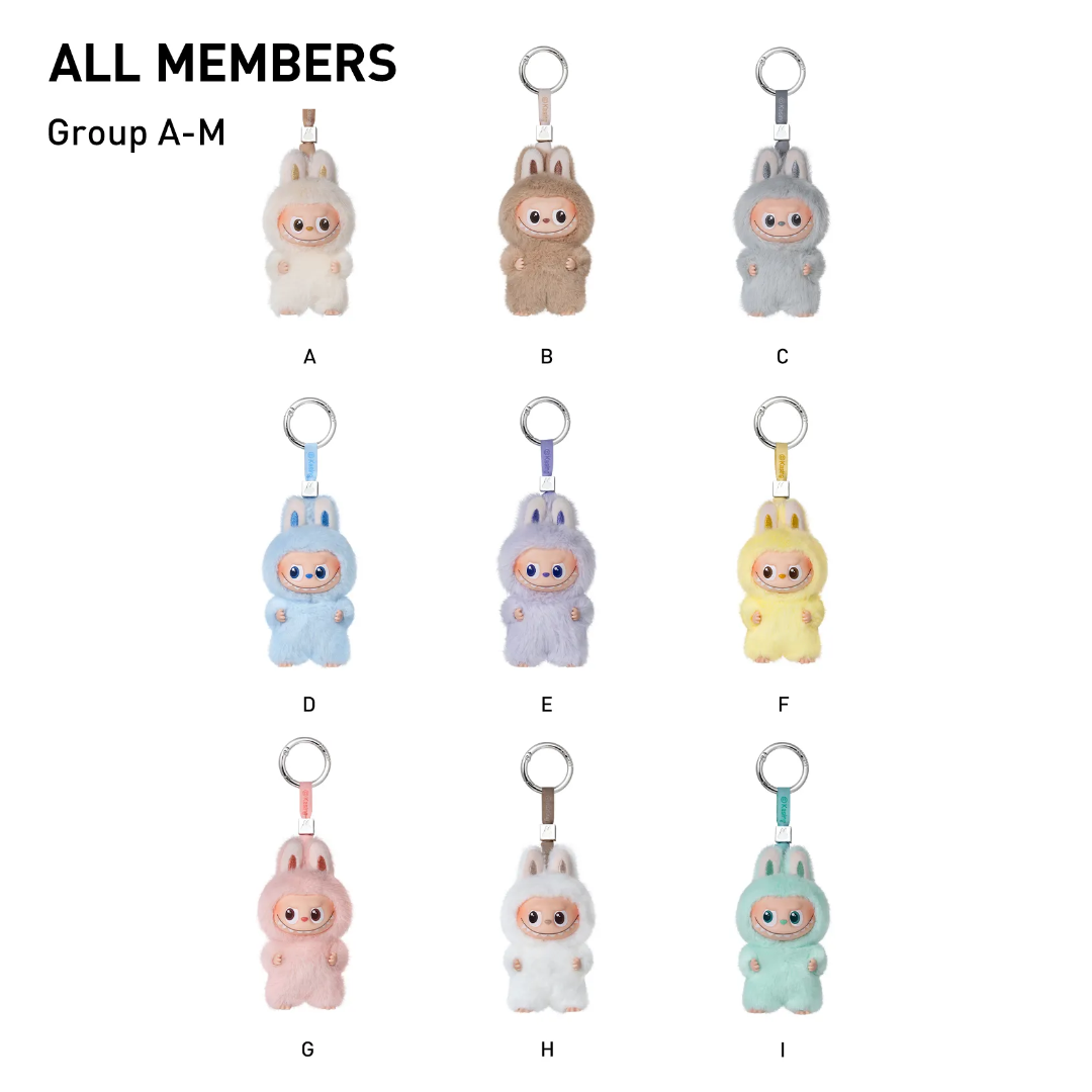 LABUBU-THE MONSTERS PIN FOR LOVE SERIES-Vinyl Plush Pendant Blind Box (A-M) [INSTOCK]