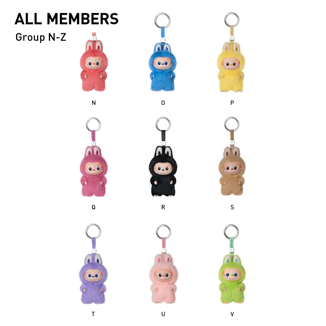 LABUBU-THE MONSTERS PIN FOR LOVE SERIES-Vinyl Plush Pendant Blind Box (N-Z) [INSTOCK]