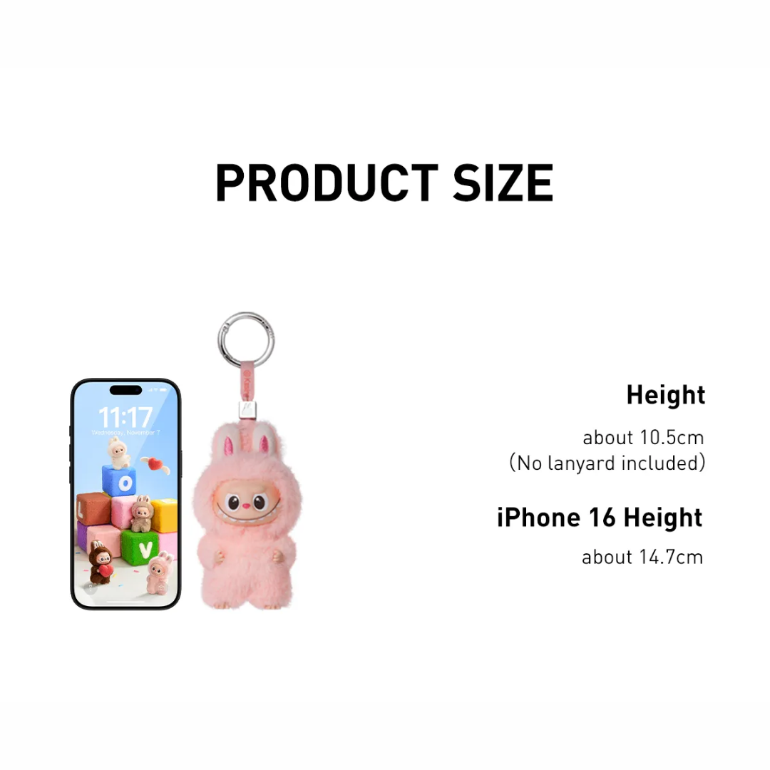 LABUBU-THE MONSTERS PIN FOR LOVE SERIES-Vinyl Plush Pendant Blind Box (N-Z) [INSTOCK]