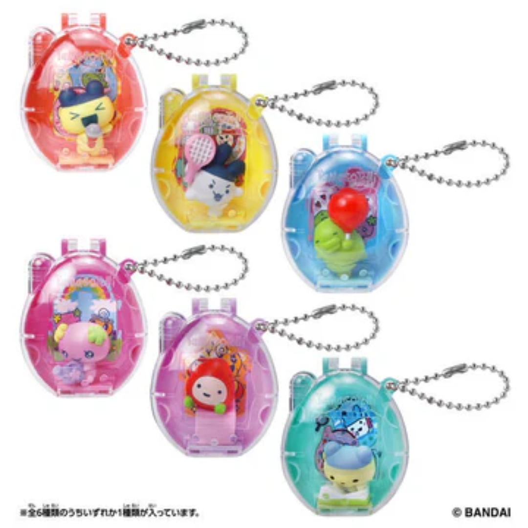 Tamagotchi - Tamagotchi Collectibles Hobby Time -Mini Figure & Case keychain [Blind Box] [INSTOCK]