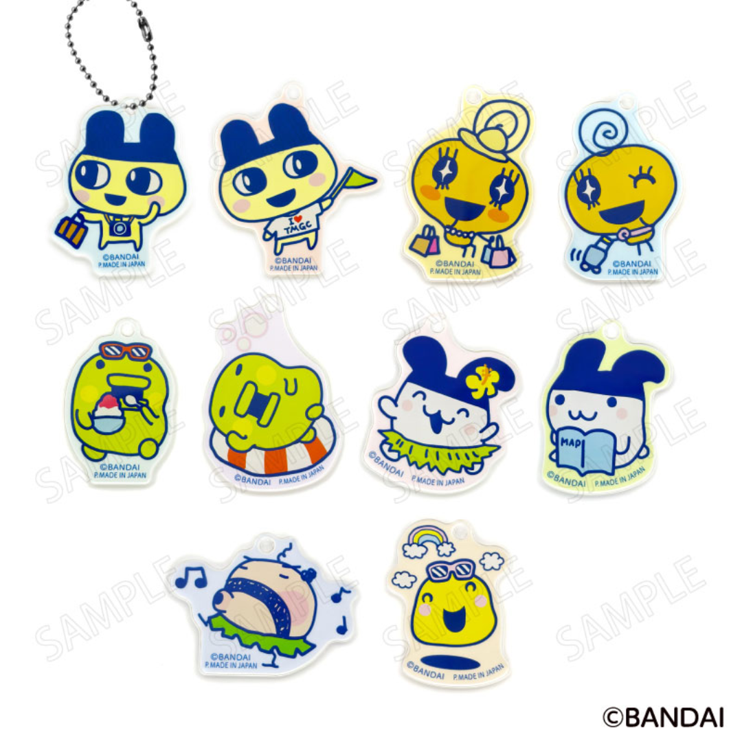 Tamagotchi - Enjoy! Travel Acrylic Keychain (10Pack BOX) [PRE-ORDER] (RELEASE OCT26)
