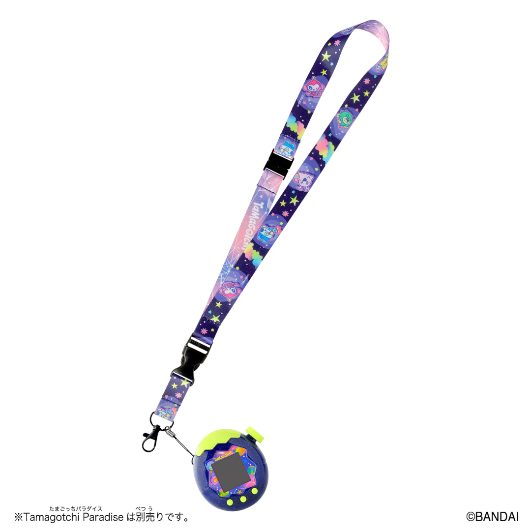 Tamagotchi - Tamagotchi Paradise - Neck Strap 30th Anniv/Black [PRE-ORDER](RELEASE NOV-DEC26)