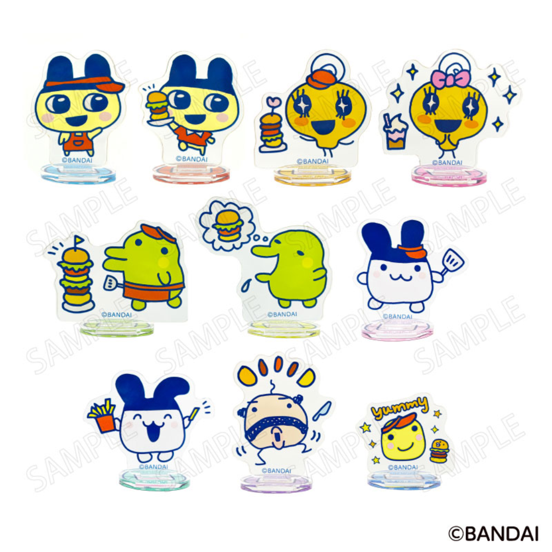 Tamagotchi - Welcome Burger Mini Acrylic Stand (10Pack BOX) [PRE-ORDER] (RELEASE OCT26)