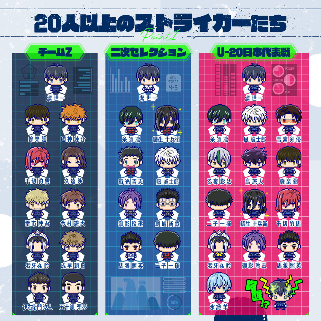 Tamagotchi - Tamagotchi Nano Colorful -Bluelock Blue ver/Black Ver Tamagotchi - Tamagotchi Nano Colorful -Bluelock Blue ver/Black Ver