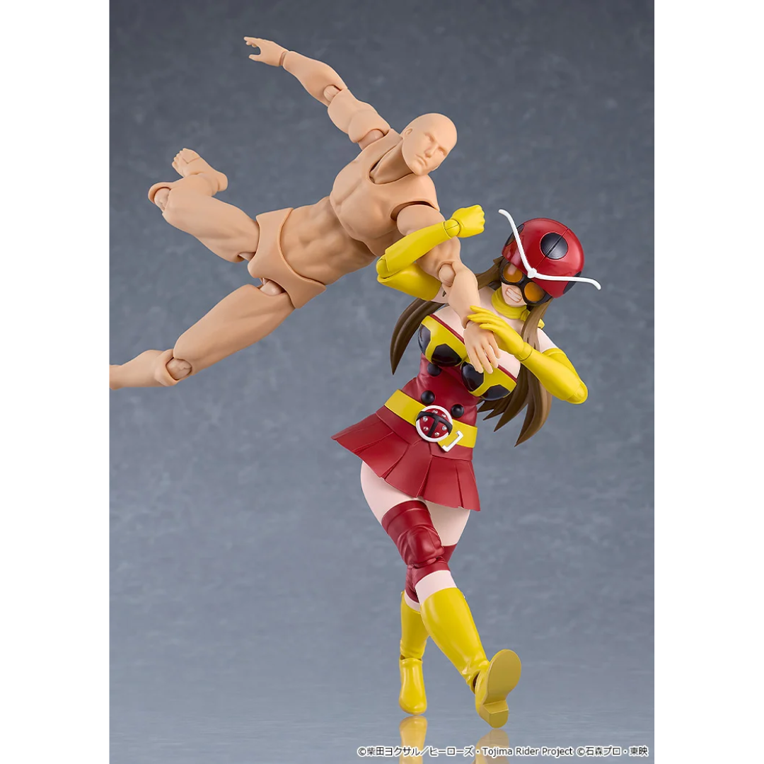 Tojima Wants to Be a Kamen Rider - figma 699 - Yuriko Okada (Electro-Wave Human Tackle Ver.) [PRE-ORDER] (RELEASE MAR27)