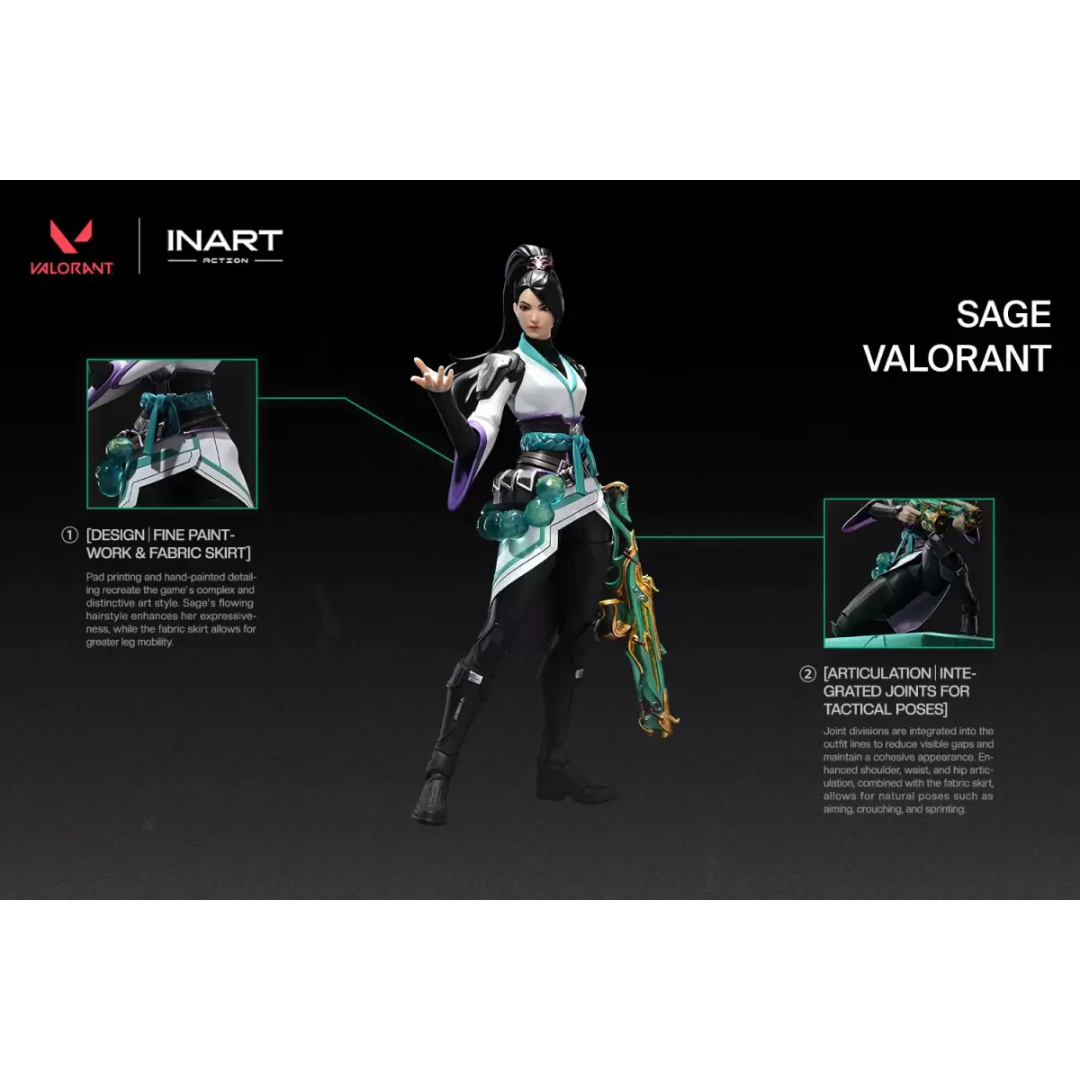 VALORANT - 1/12 Action Figure - Sage  [PRE-ORDER] (RELEASE JUN27)