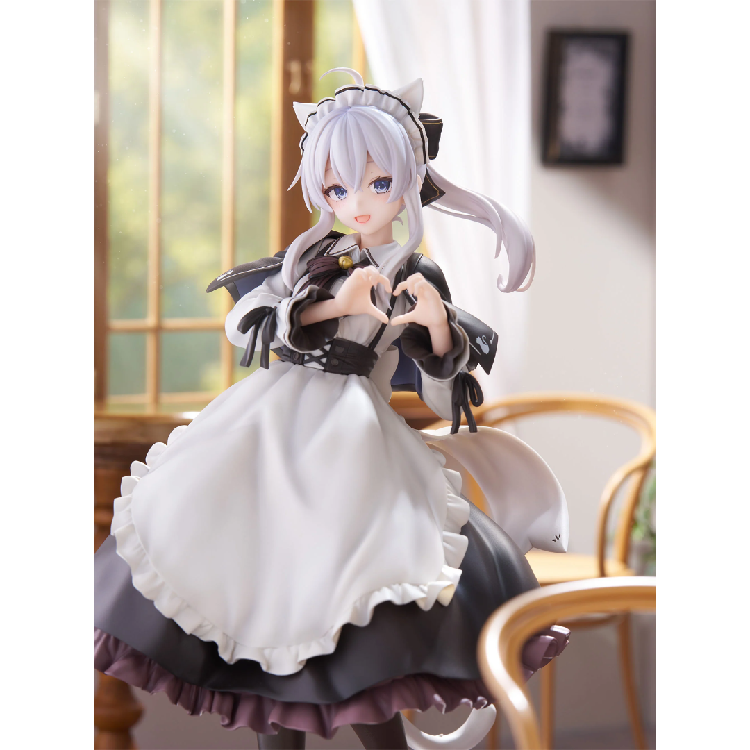 Wandering Witch: The Journey of Elaina - F:NEX 1/7 Complete Figure - Elaina Cat Ears Cafe Ver. [PRE-ORDER] (RELEASE AUG26)