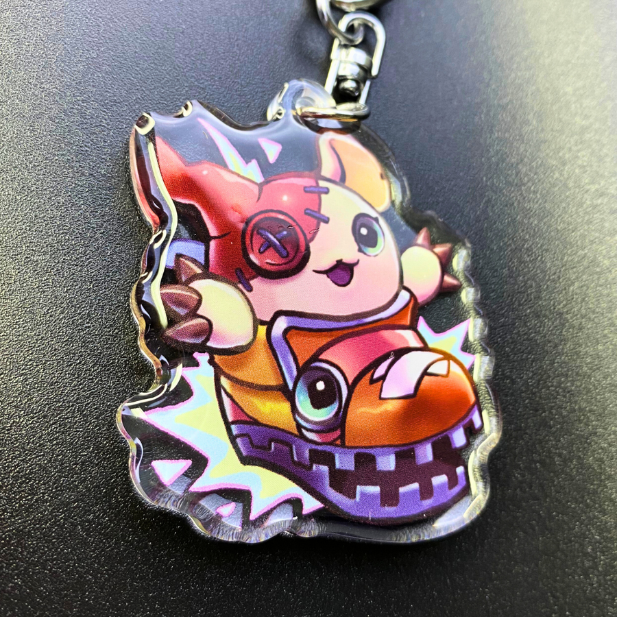 ZeninTCG - Fan-made- Chibi Liberator Keychains 01