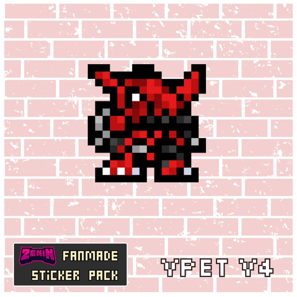 ZeninTCG - Fan-made- Mini Pixel Sticker Pack (Vpet V1)