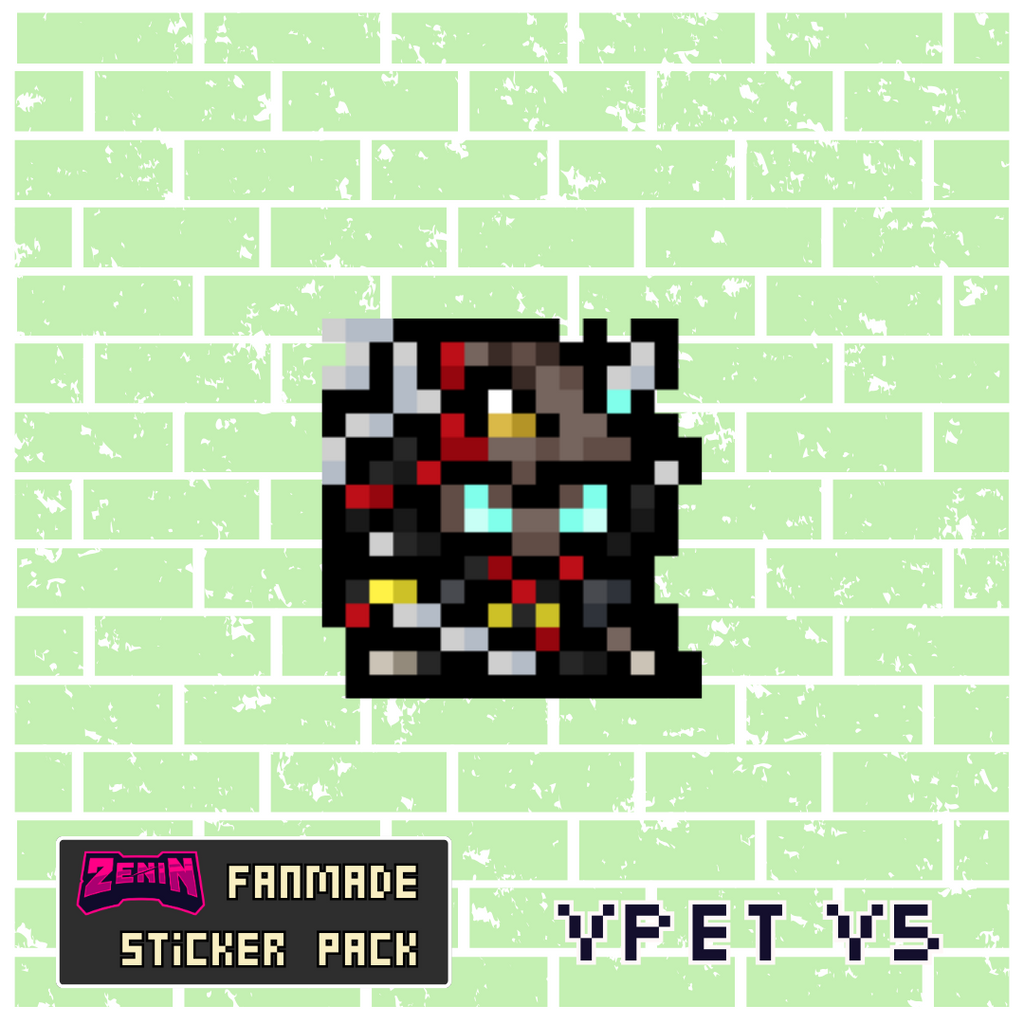 ZeninTCG - Fan-made- Mini Pixel Sticker Pack (Vpet V1)